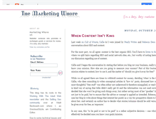 Tablet Screenshot of marketingwhore.naughtyblog.net