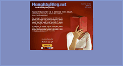 Desktop Screenshot of naughtyblog.net